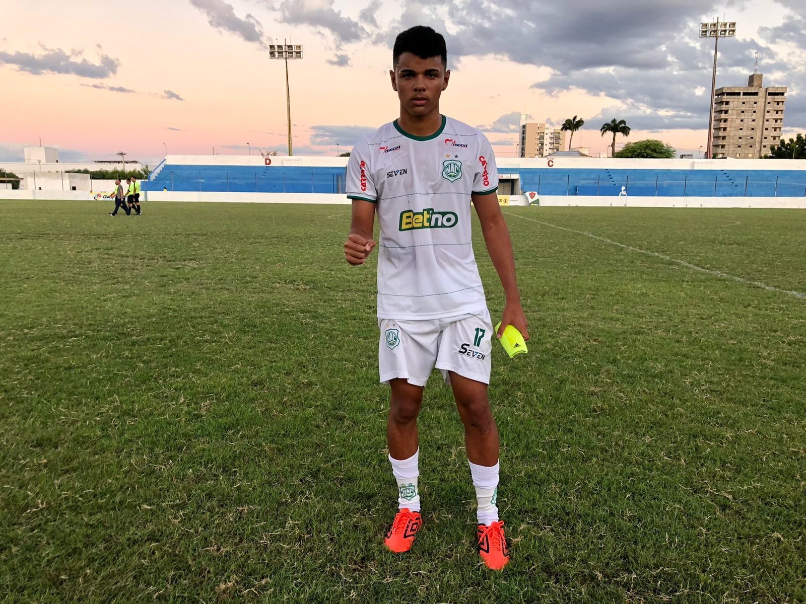 Jovem de Areia de Baraúnas reestreia no Campeonato Paraibano Sub-17 pelo Nacional de Patos